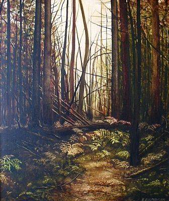 "Świt" - wymiary obrazu – 60 cm x 70 cm