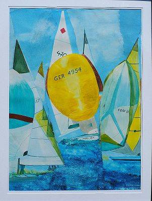 "Regaty 2006" - wymiary 62x83
